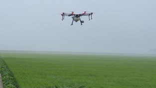 서천군농업기술센터, 농업용 무인항공 방제 지침 보급